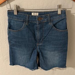 Light blue ripton cutoff shorts jorts, stretchy, size 26, brand new w/o tags